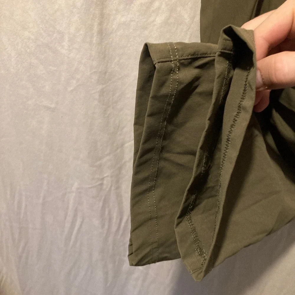 Orvis Mens Olive Green Hiking Pants 32x30 Performance Outdoor Tech Trousers